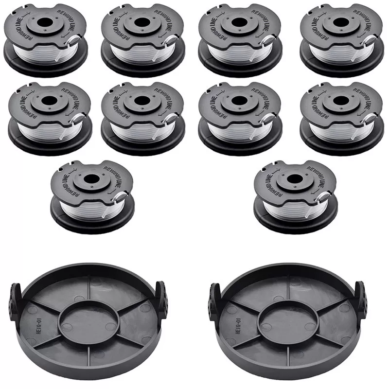 INF Ersättningsspole & lock-set för Einhell grästrimmer 10-pack
