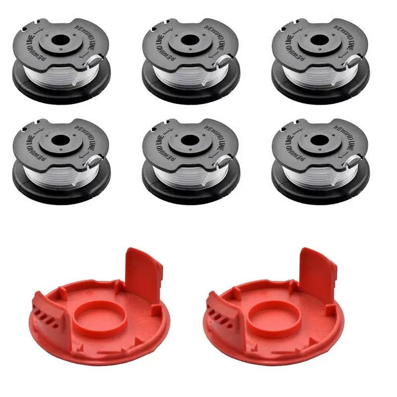 INF Ersättningsspole & Lock för Einhell Grästrimmer 6-pack