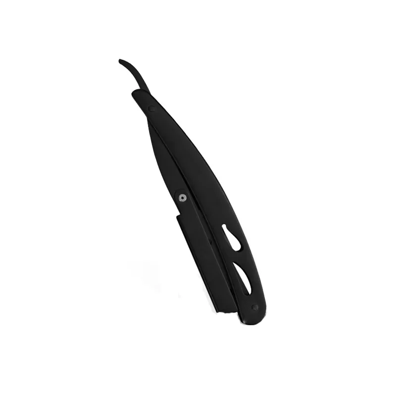 INF Säkerhetshyvel för män - rakhyvel med en kant Svart