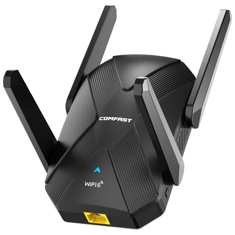 INF WiFi 6 Range Extender - Svart