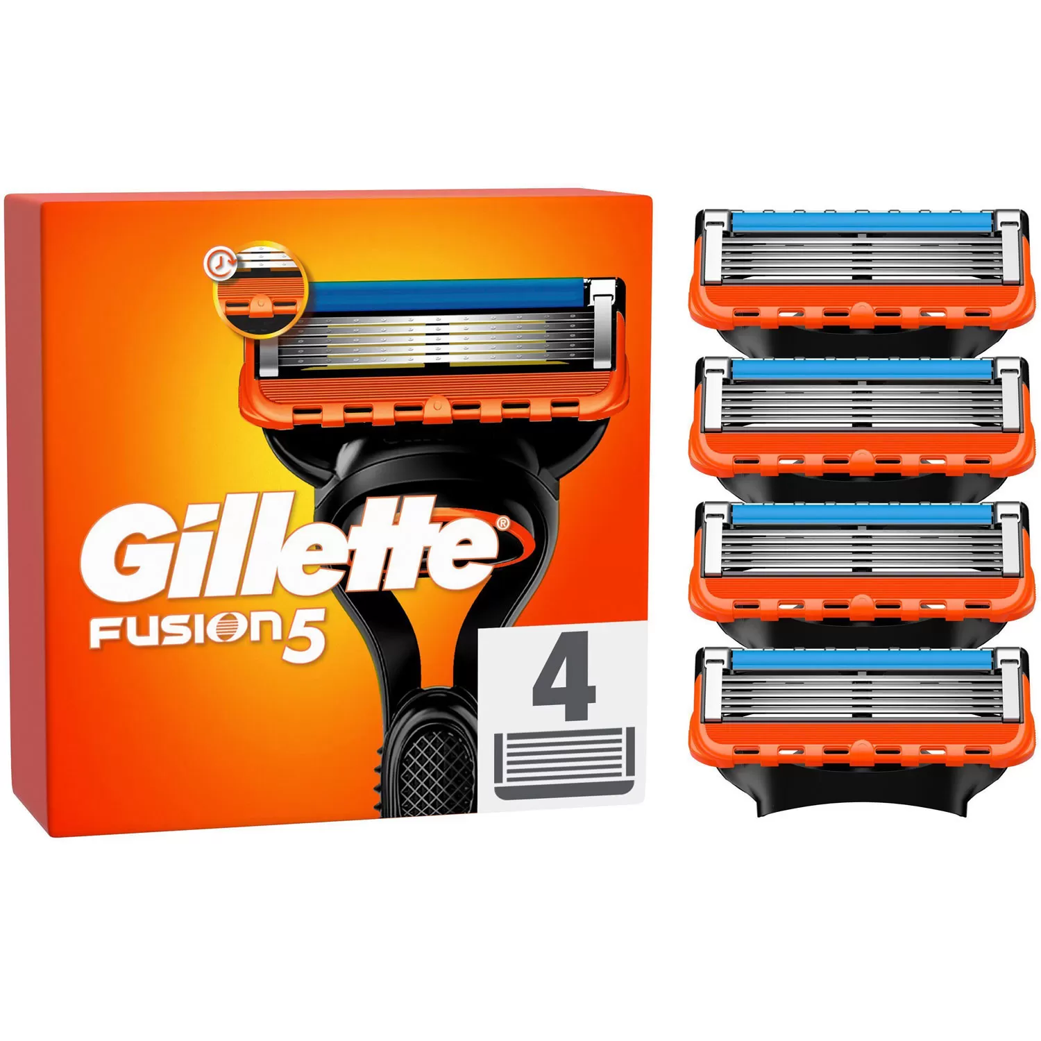 Gillette Rakblad Fusion 4st