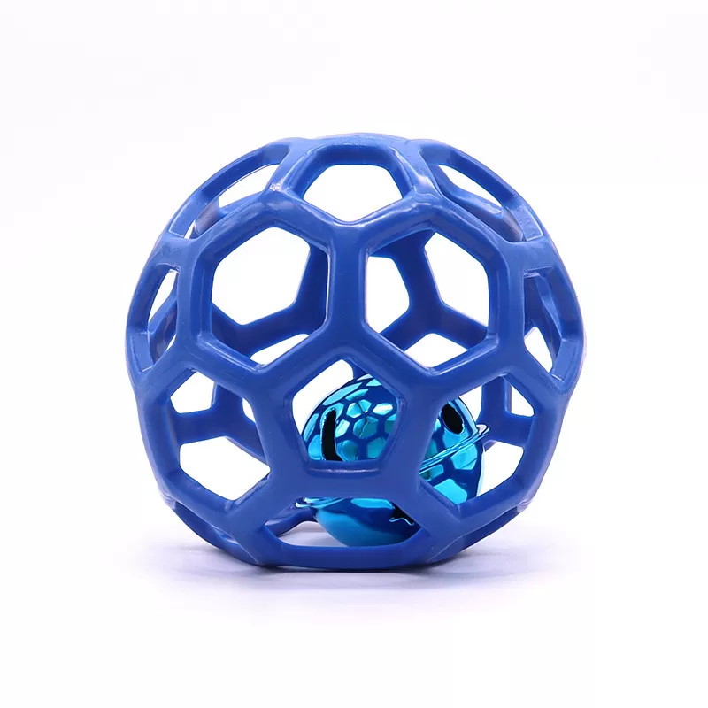 INF Gummiboll för hundar Blå