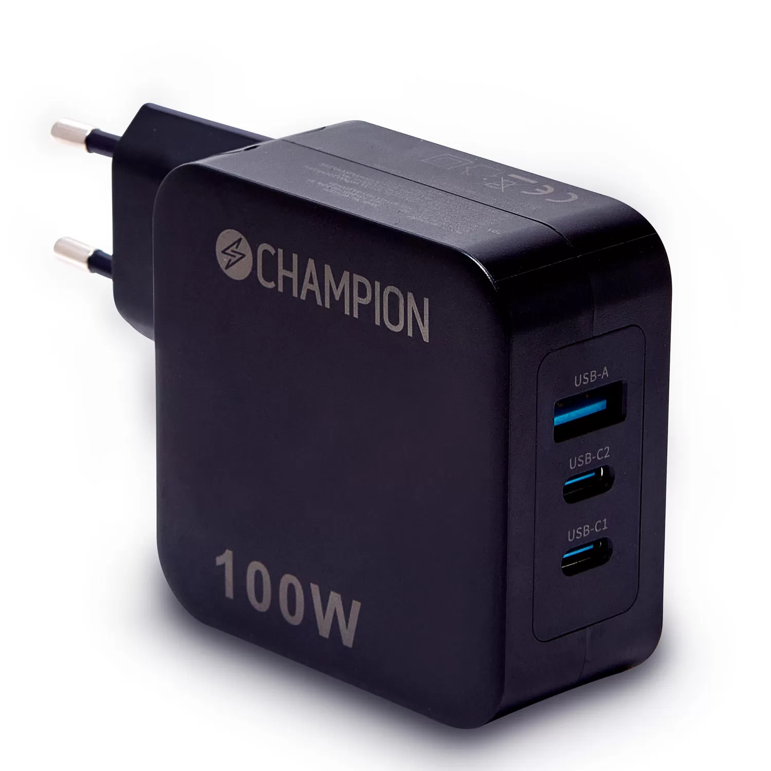 Champion Laddare 100W PD / QC Svart
