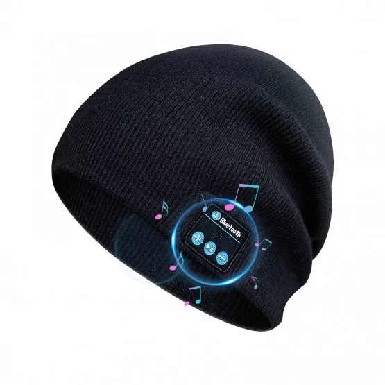 INF Bluetooth Music Hat M5-B- Svart