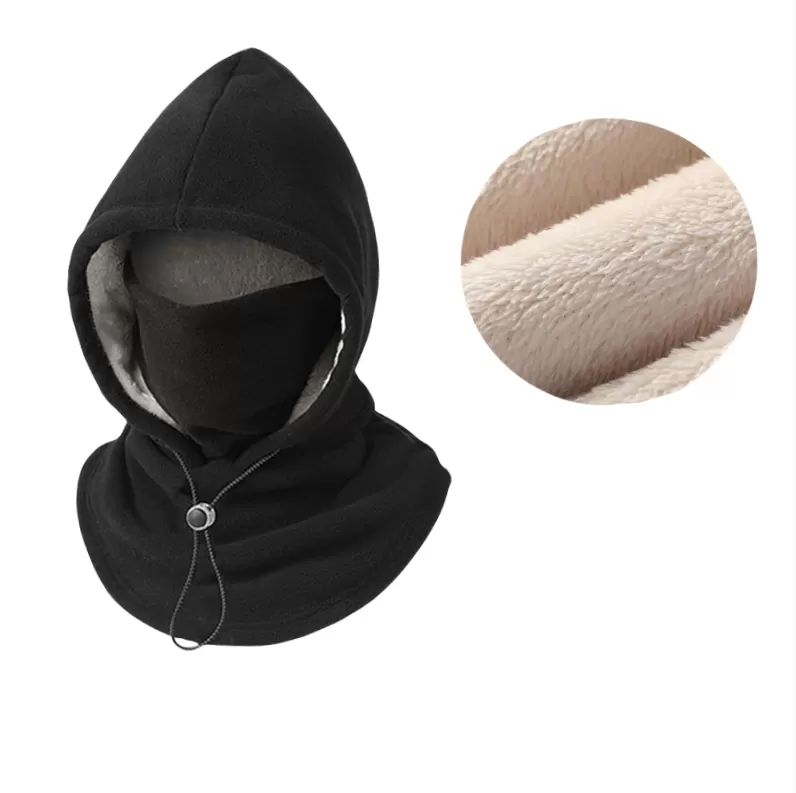 INF 3-i-1 Balaclava / Skidmask i Fleece Svart