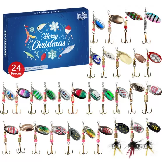 INF Fishing Lure Mystery Box - 24 delar set