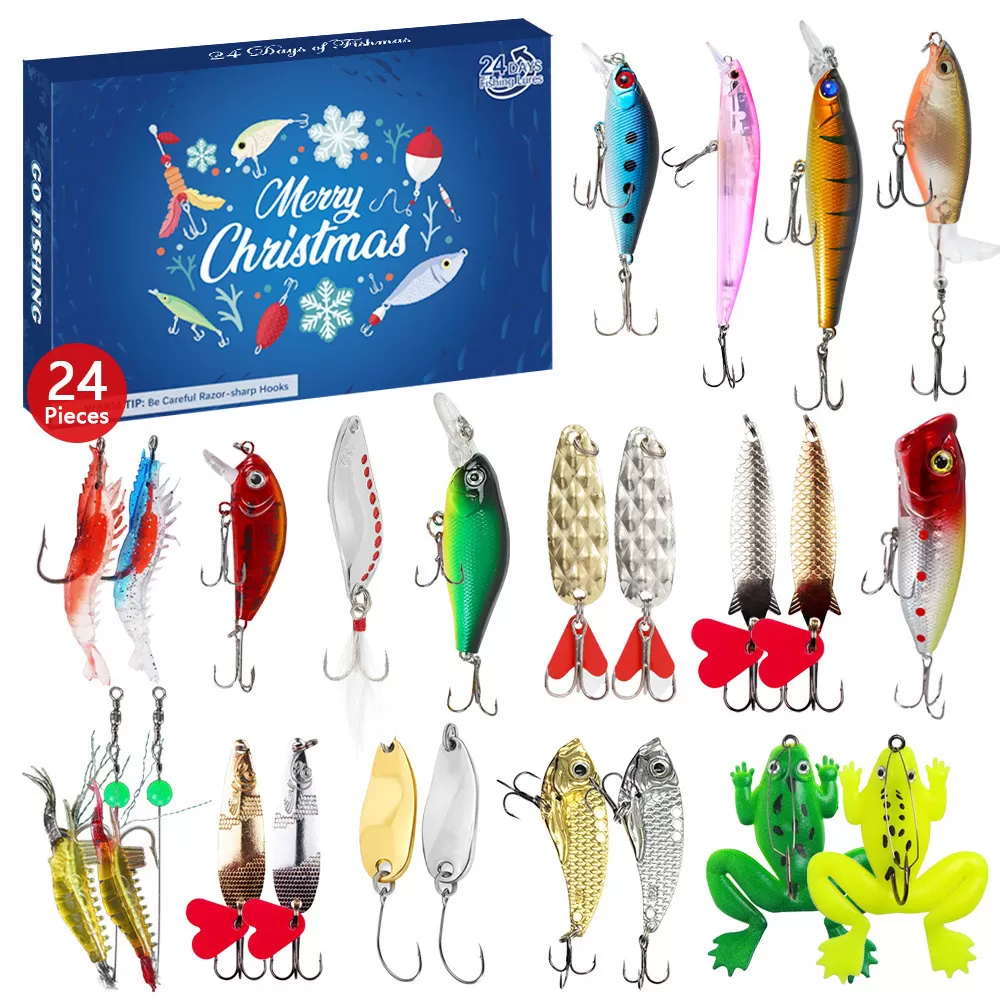 INF Fishing Lure Mystery Box - 24 delar set