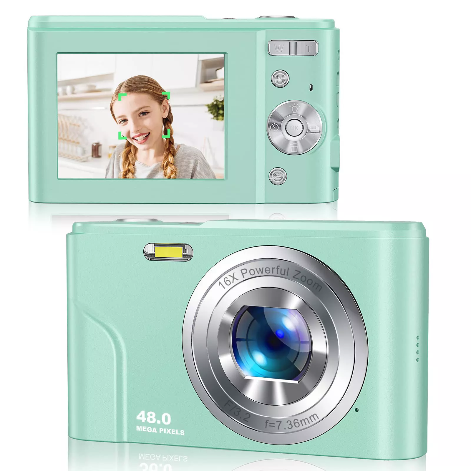 INF Digitalkamera 1080P 48 Megapixel 16x zoom