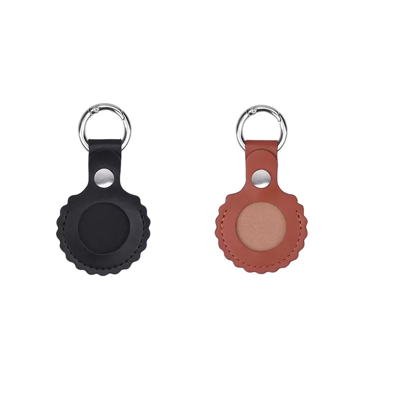 INF AirTag Fodral i PU-läder med Öppen Design för Säker Spårning