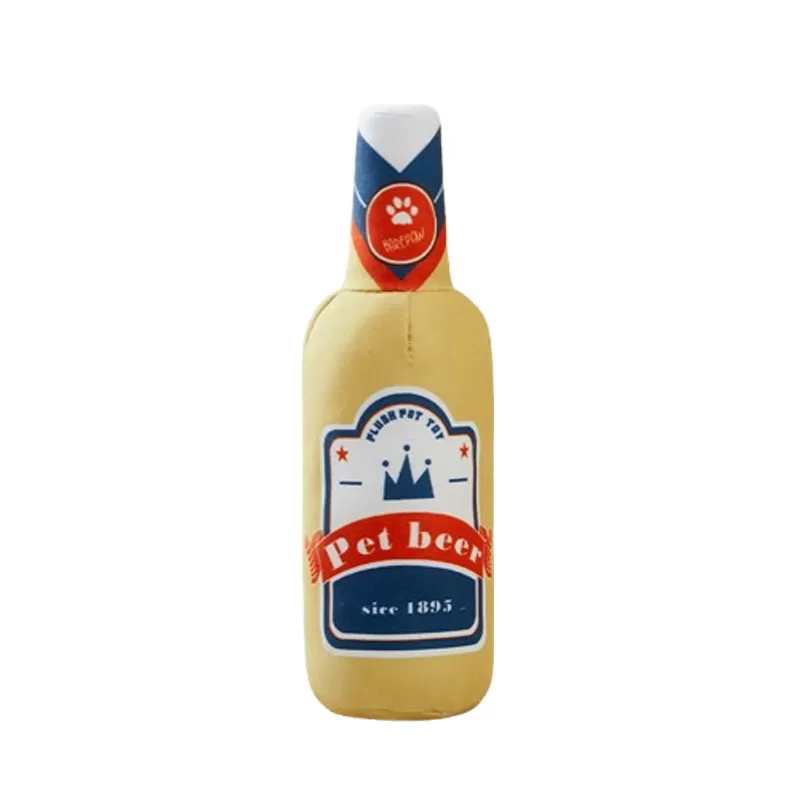 INF Pet Beer Toy Kaki
