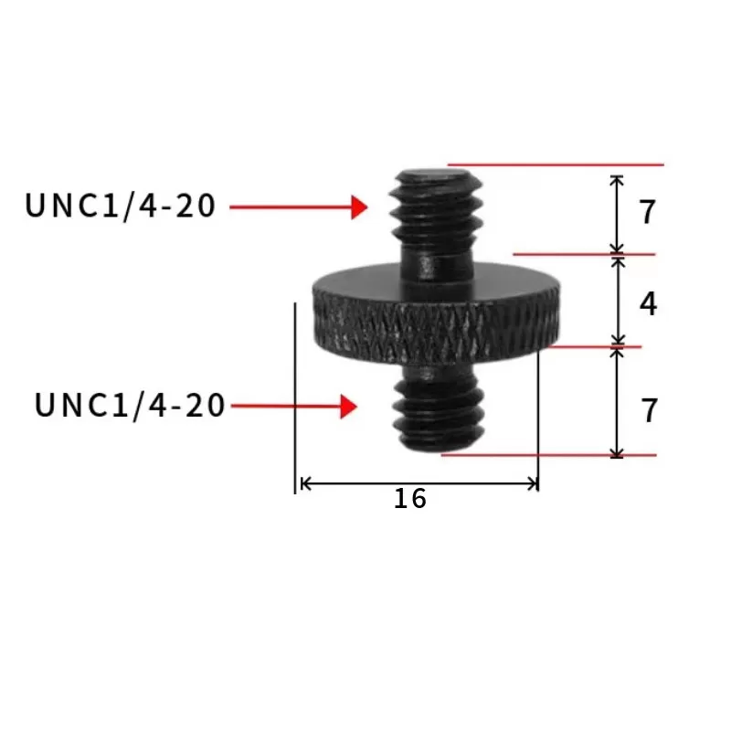 INF Stativgängadapter 1/4" till M10 - 5-pack 1/4-20