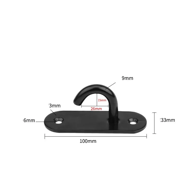 INF Heavy Duty takkrok Rostfri stålkrok L
