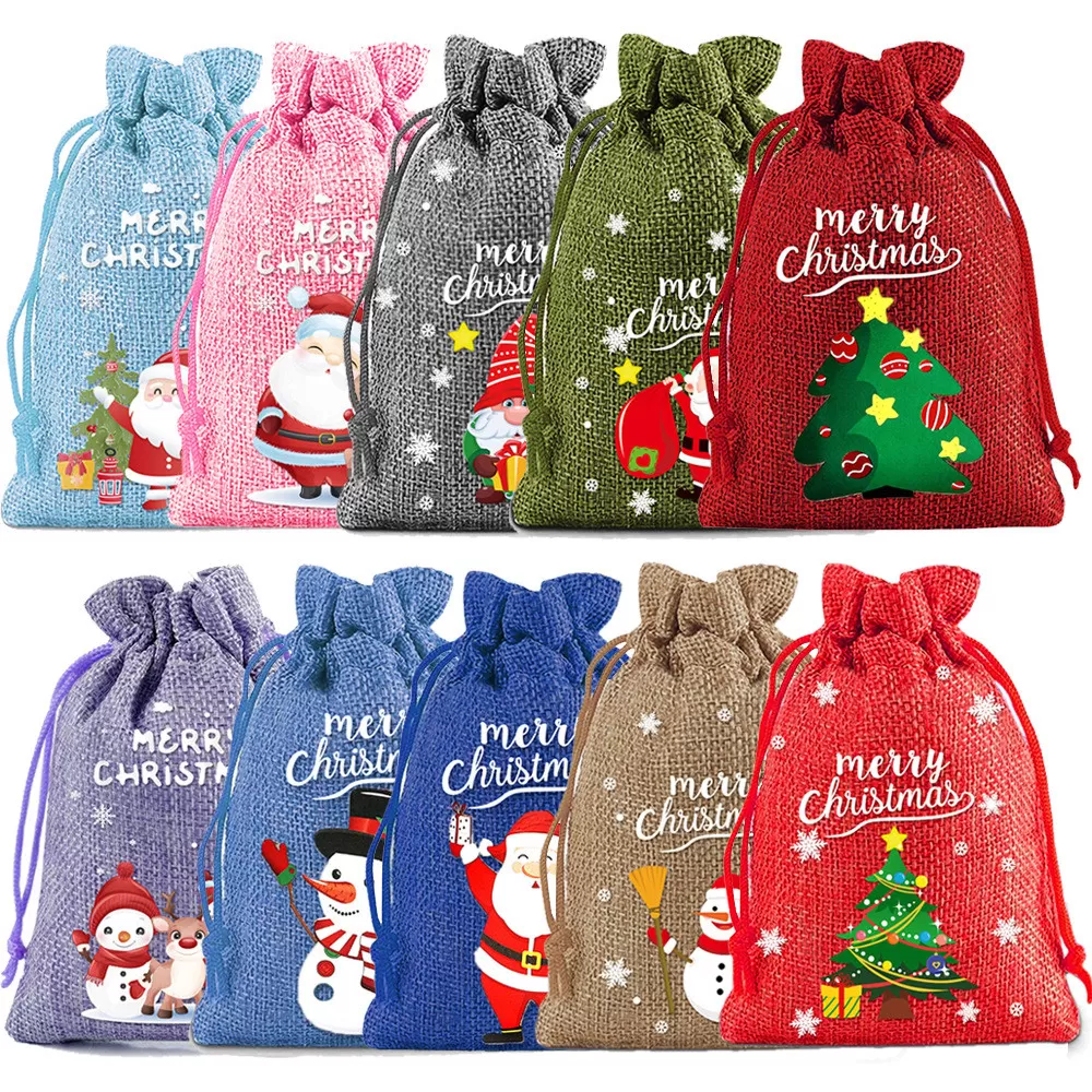 INF Juljute presentpåsar 10-pack