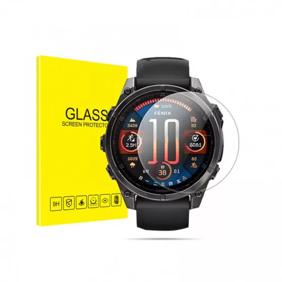INF Skärmskydd i Härdat Glas för Garmin Fenix, 2-pack Garmin Fenix 8 47mm