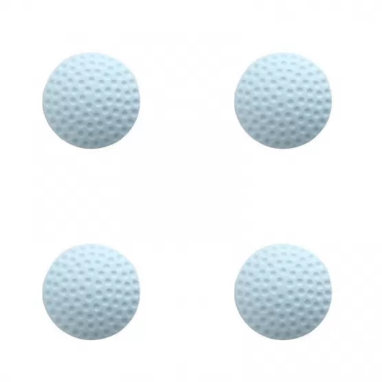 INF Golfbollsformade Dörrstoppare, 4-pack Blå