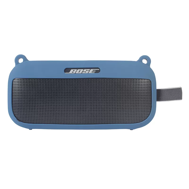 INF Silikonskyddsfodral för Bose SoundLink Flex Bluetooth-högtalare Marinblå
