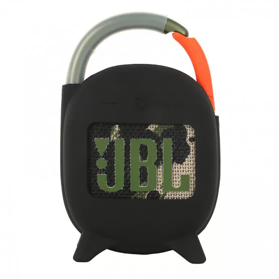 INF Silikonskyddsfodral för JBL CLIP4/CLIP4 Bluetooth-högtalare Svart
