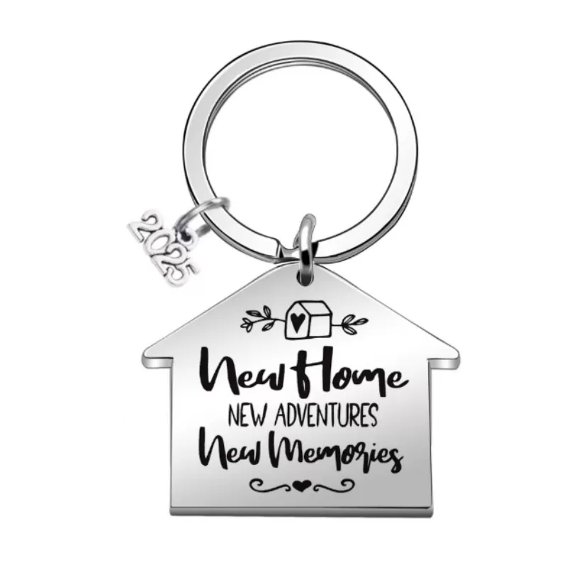 INF Nyckelring i Rostfritt Stål – Inflyttningspresent