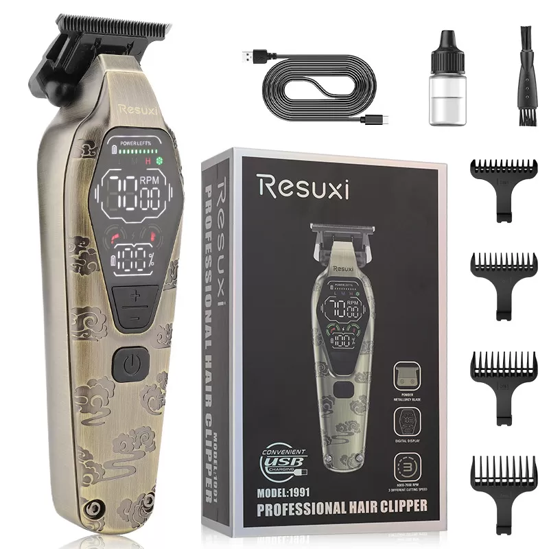 INF Sladdlös hårklippare - Professionell trimmer för perfekt frisyr