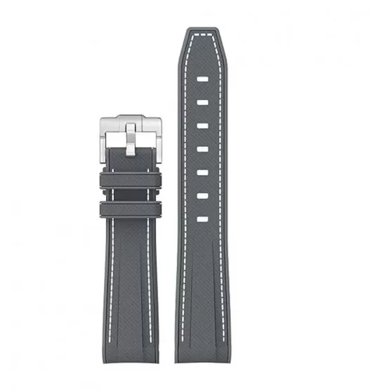 INF Klockarmband i Silikon för Moonswatch Swatch Grå