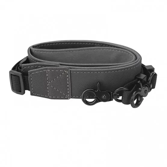 INF Premium Lanyard Set för DJI RC Pro/RC - Aluminium tvärstång & läderrem