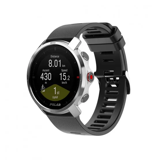 INF Silikonarmband för Polar Grit X Svart