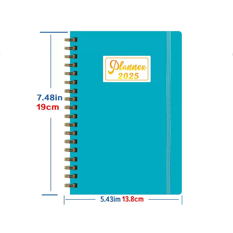 INF 2025 Dagsplanerare Snygg och organiserad Blå
