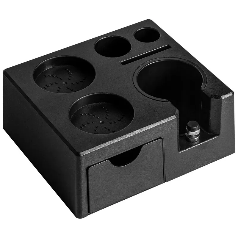 INF Kaffedoseringstratt - ABS fyrkantig låda i lådan (51-58 mm)