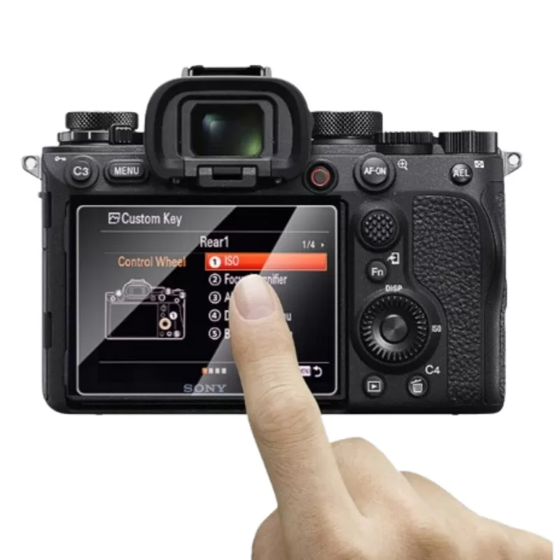INF 3-pack skärmskydd i härdat glas för Sony A5100 kamera