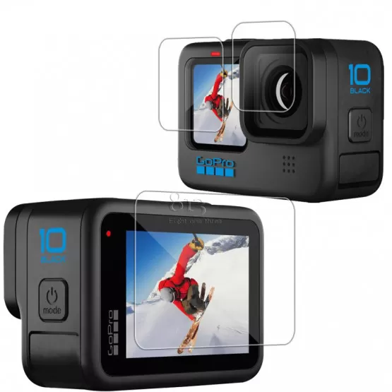 INF GoPro HERO 10 svart skärmskydd