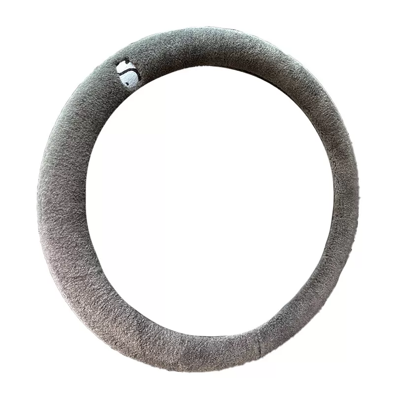 INF 38cm Panda Cashmere Rattöverdrag - Bekväm, Varm & Halkfri model 2 Grå