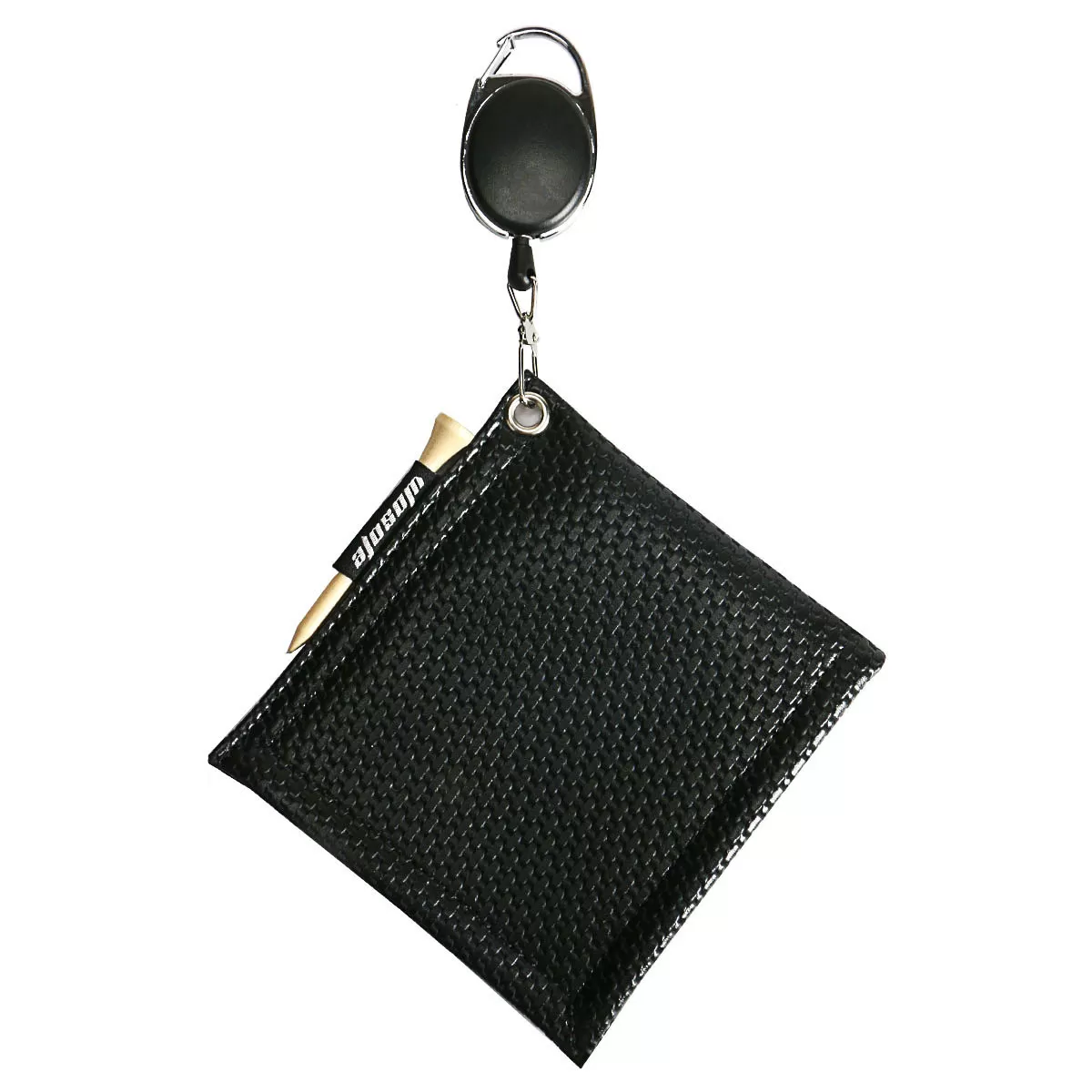 INF Rengöringshandduk för golfboll med mikrofiber Svart