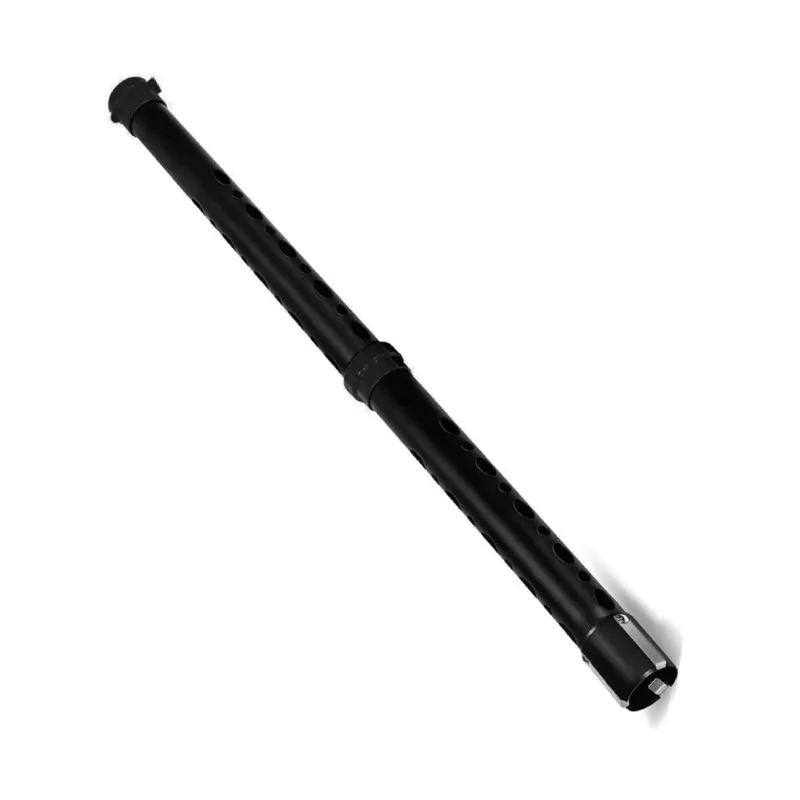 INF Golf Ball Retriever Tool Lätt teleskopisk bollplockare i aluminium Svart