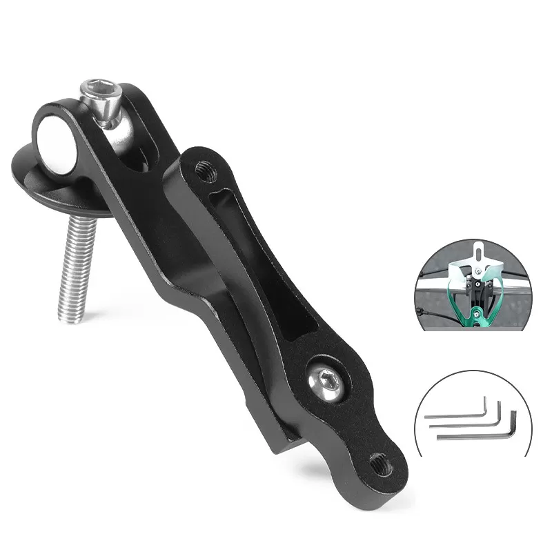 INF Adapter för vattenflaskhållare för cykelstyre i aluminiumlegering