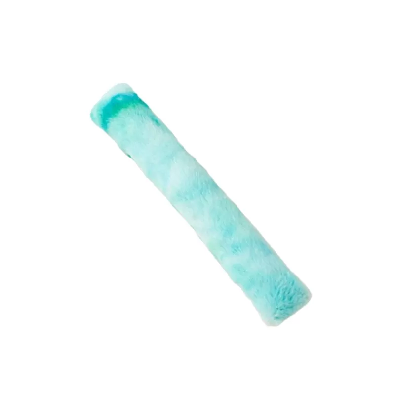 INF Short Plush Strip Pillow - Short Plush Colorful Pillow Blå