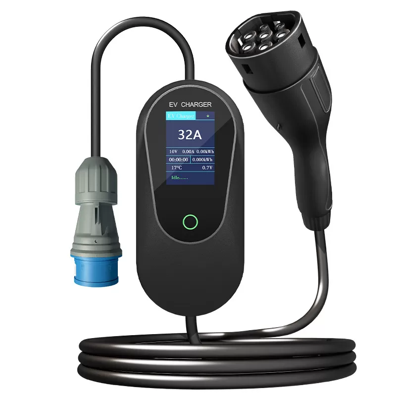 INF 7KW EV-laddare Typ 2, 32A Bärbar EVSE, 5M