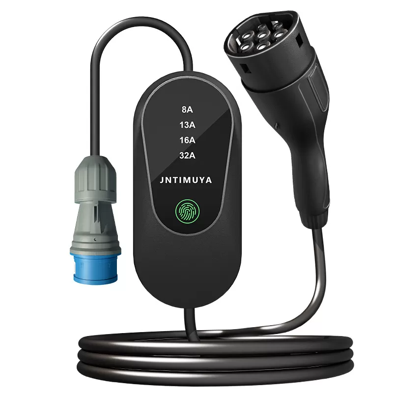INF Bärbar EV-Laddare Typ 2 – 7kW, 32A, 5m Laddkabel (EVSE)