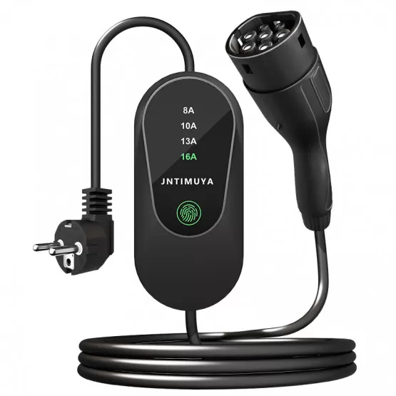 INF T4A EV-laddare 16A 3,5KW Bärbar EVSE-laddningskabel