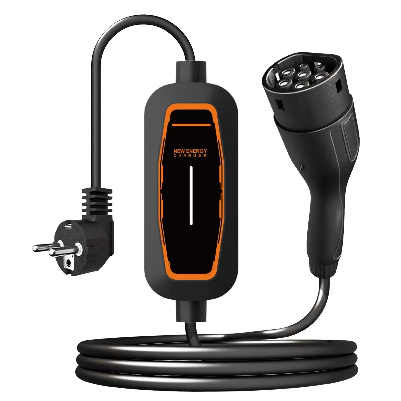 INF T6 EV-laddare 16A 3,5KW med indikatorlampa - 5 meter