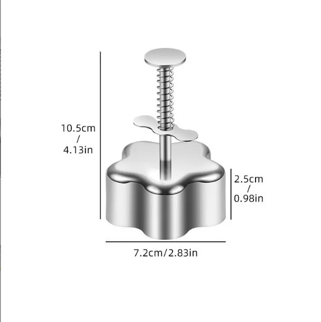 INF Sushiform i rostfritt stål Hjärtformad & Triangelformad Model 5