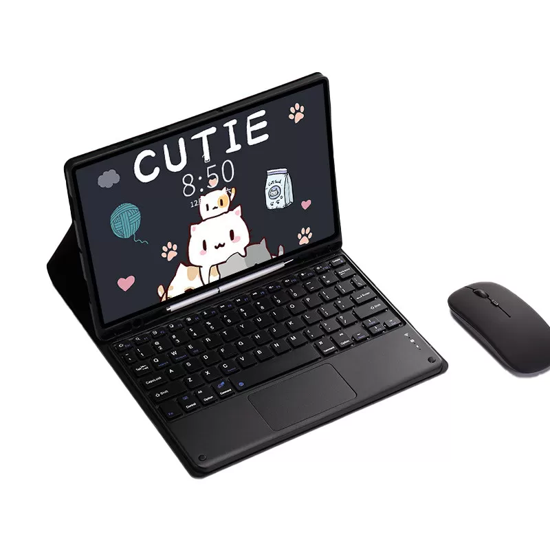 INF Bluetooth-tangentbord och musset för Samsung Galaxy Tab Samsung Galaxy Tab S6 lite 10,4 tum
