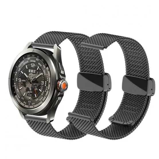INF Klockarmband i rostfritt stål med skjutbart magnetspänne Xiaomi Watch S4 Redmi Watch5 lite