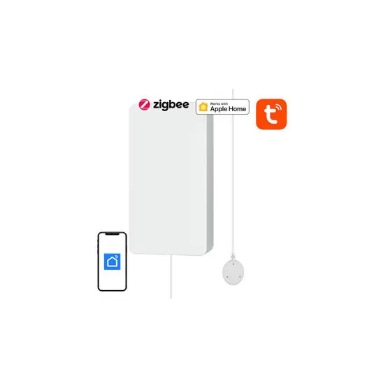 Sensor De Temperatura Y Humedad NEO Tuya Smart Zigbee, Alarma De Sirena Integrada 3 En 1 90db Sensor De Luz De Sonido Trabajo Con Sensor T H