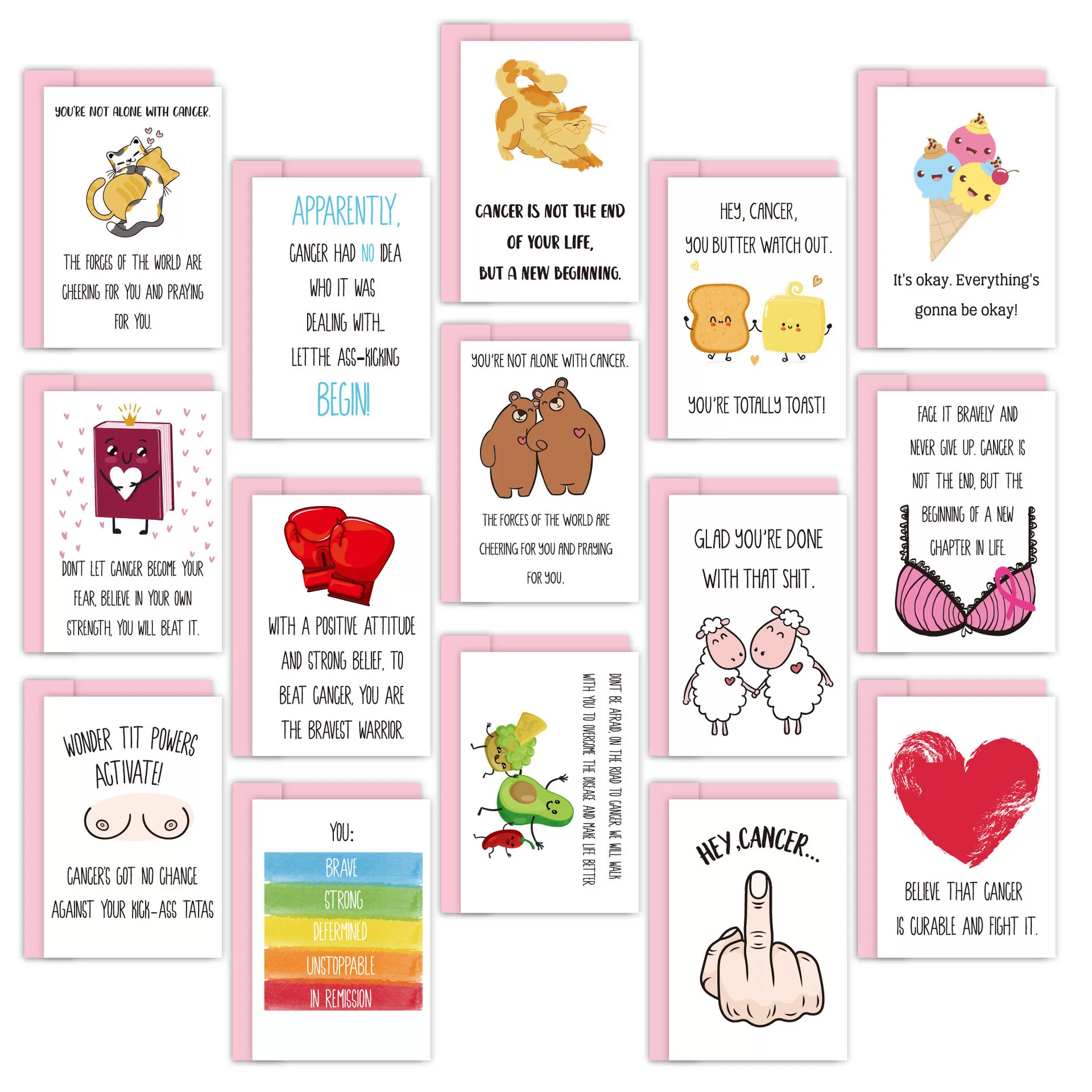 INF G019 Uppmuntringskort Set