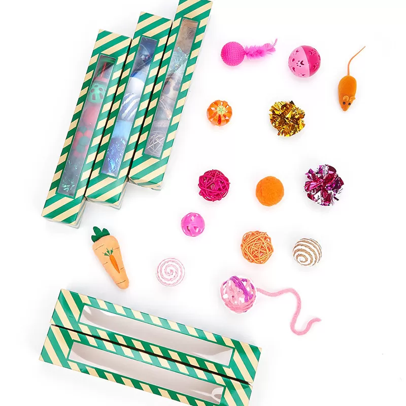 INF Frukt Fiesta Kattleksaksset 4 Pack
