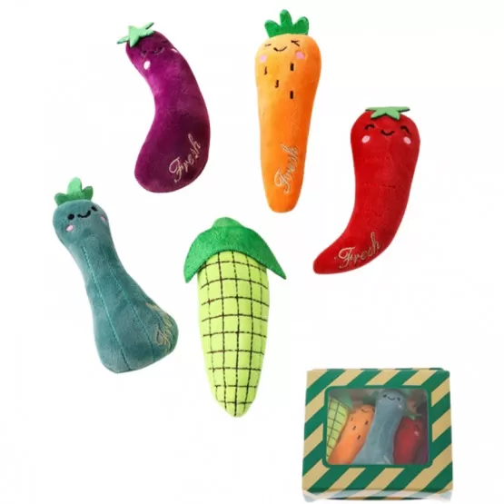 INF Frukt Fiesta Kattleksaksset 5-pack
