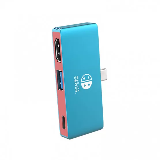 INF 3-i-1 Typ-C till HDMI-adapter med 4K HDMI, USB 3.0 och PD-laddning