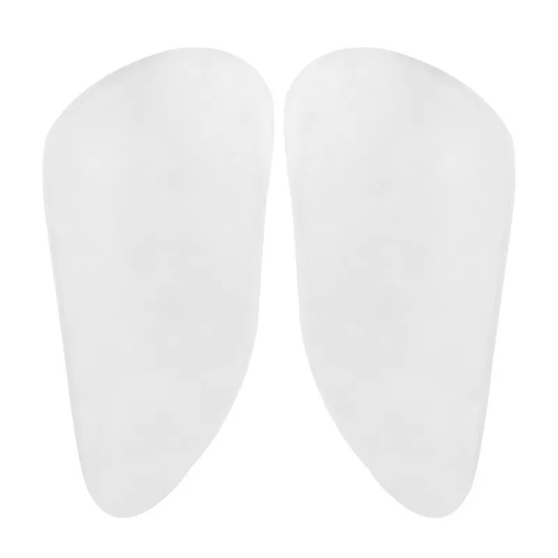 INF Silikonbensträckarkuddar - Osynlig benkorrigerare för bågben, knä Transparent