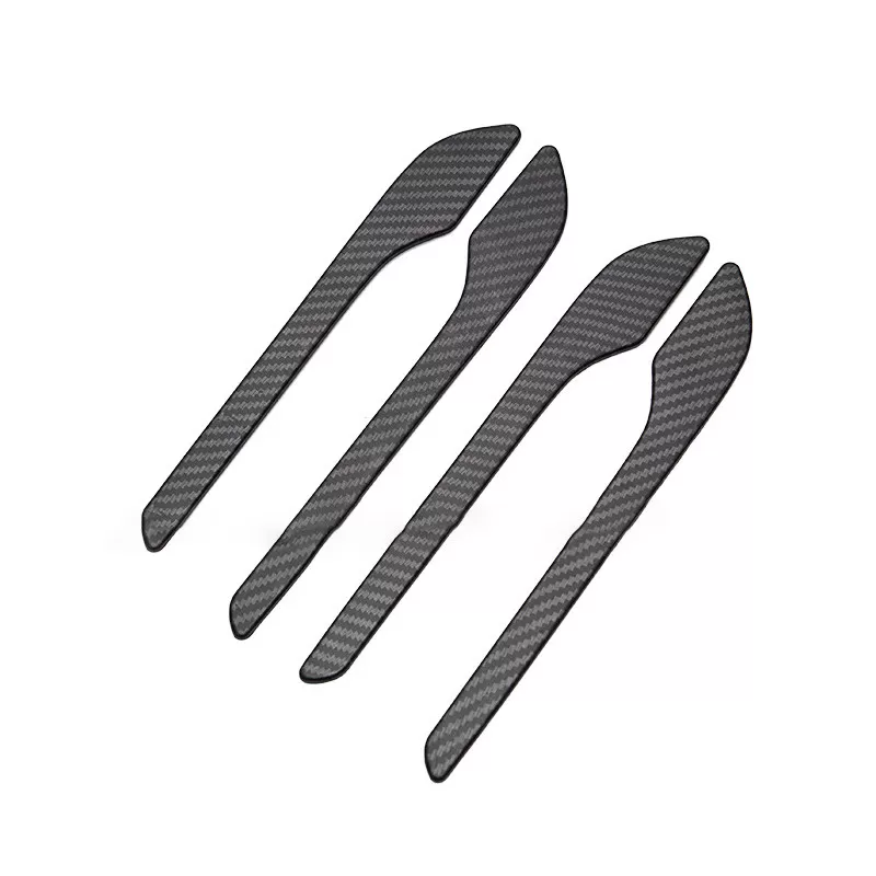 INF Matt Dörrhandtagsskydd i Kolfiberstruktur för Tesla Model 3