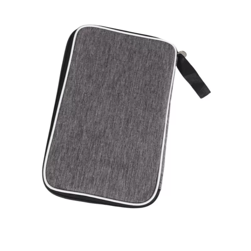 INF Bordtennisracketväska, bärbar pingispaddelfodral